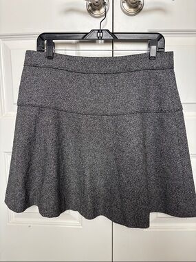 Banana Republic Grey A-line Skirt Size 10 Flare Career Work Classic
